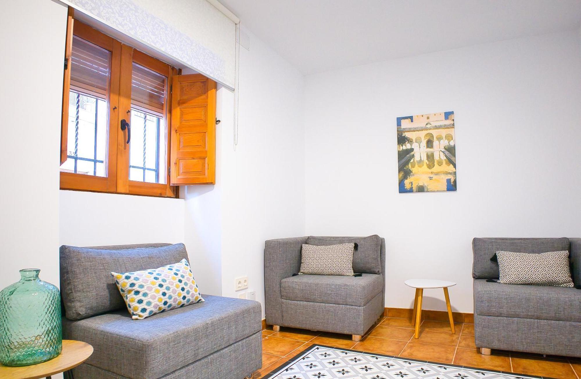 Sunny House Terraza Privada Y Parking Villa Granada Luaran gambar