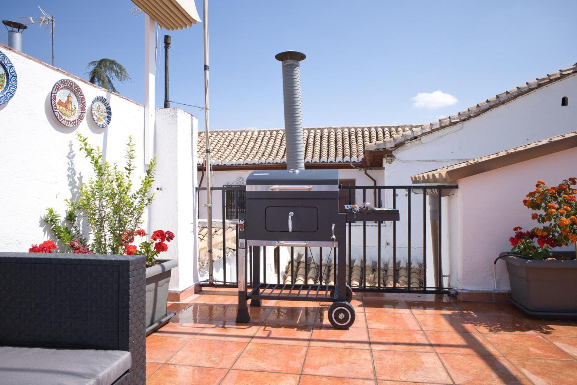 Sunny House Terraza Privada Y Parking Villa Granada Luaran gambar